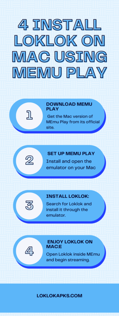 Loklok for Mac: Simple Guide to Install and Watch HD Movies on Mac 3 4 steps Installation Loklok On Mac Using Memu Play