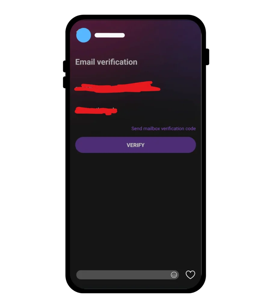 Verify with OTP Code screenshot